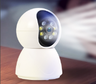 智能家用双画面监控摄像头枪摇无线WiFi监视器360度室内远程监控