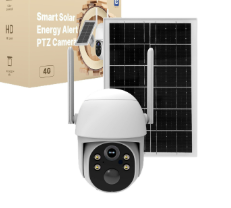 涂鸦智能家居内置4G流量卡球型摄像头app远程控制3MP太阳能监控